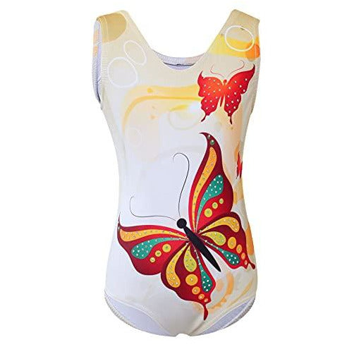 Butterfly Gymnastics Leotards for Girls Ages 3-12