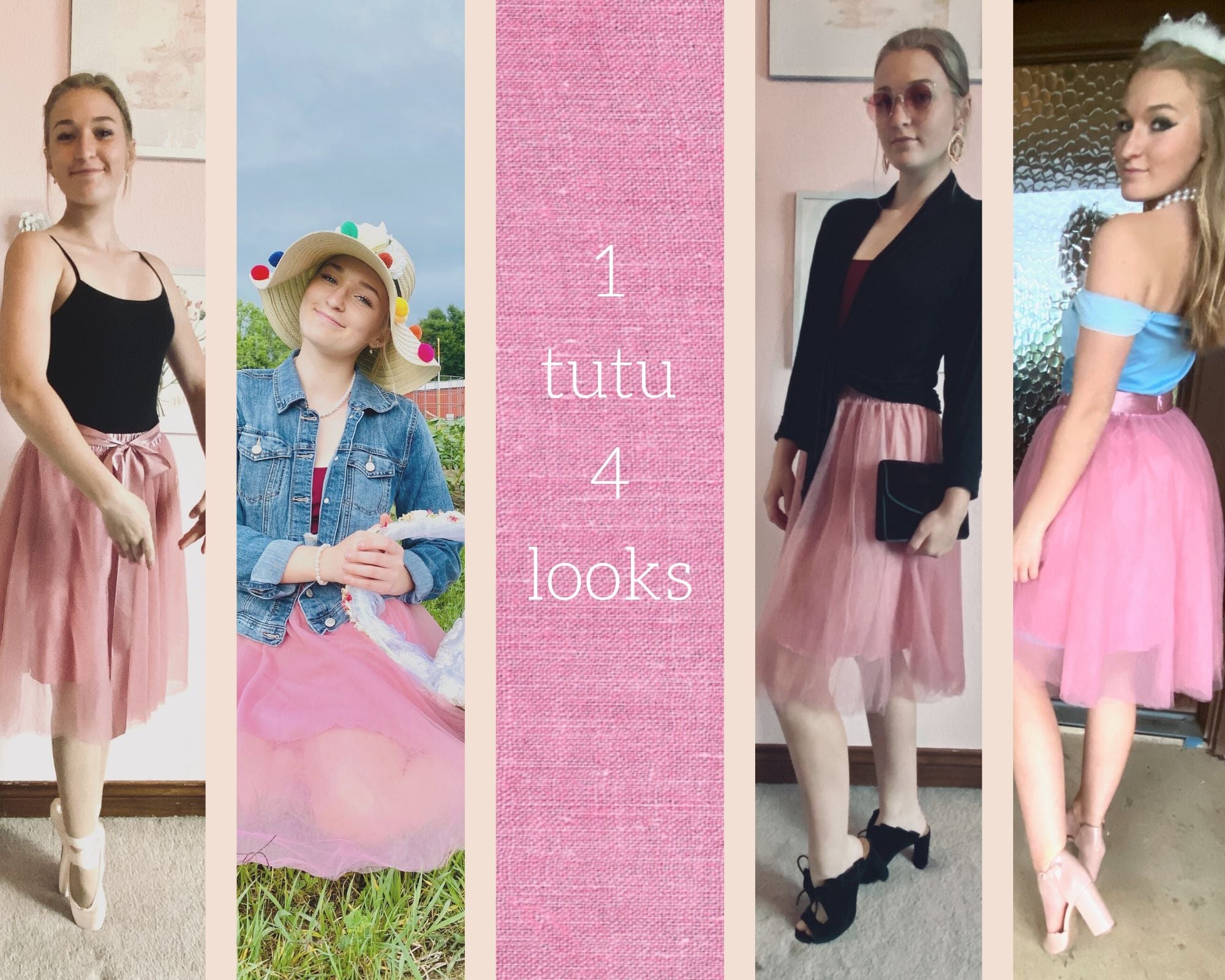 1 tutu 4 looks