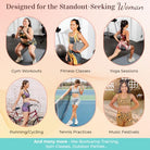 Women Matching 2 piece Yoga Set Top and Bottom