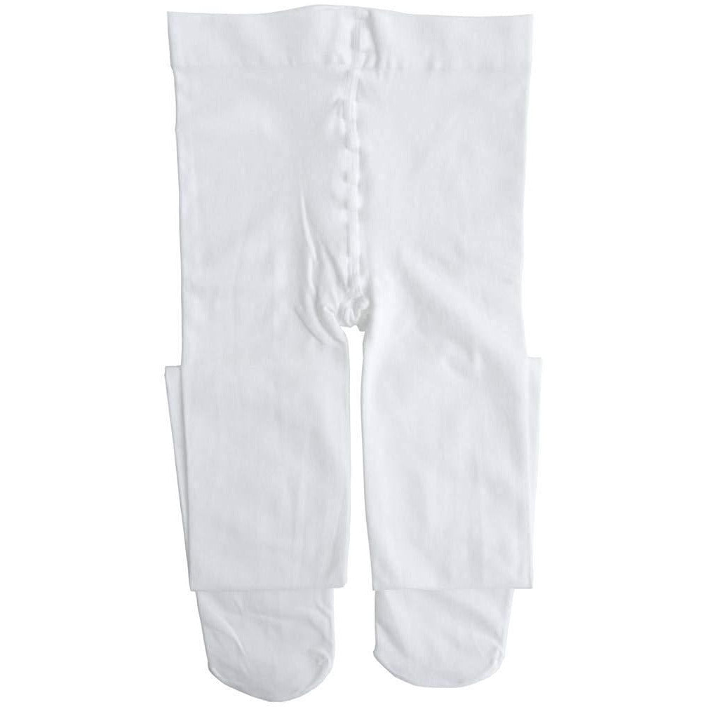 Dancina Ballet Dance Tights Footed in White