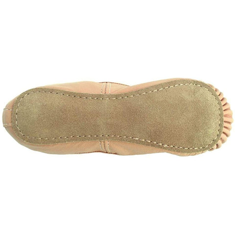 Dancina Premium Leather Ballet Slipper/Ballet Shoes Full Sole (Toddler/Little Kid)