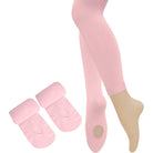 Dancina Girls' Ballet Pro Transition Tights in Pink