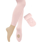 Dancina Girls' Ballet Pro Transition Tights in Ballet Pink