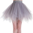 Tutu Skirt Plus Size Grey