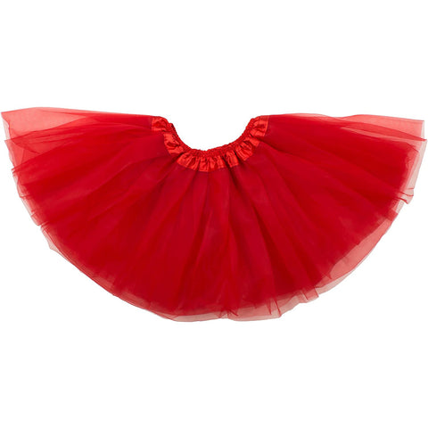 Dancina Tulle Skirt for Girls 2-12 years in Red