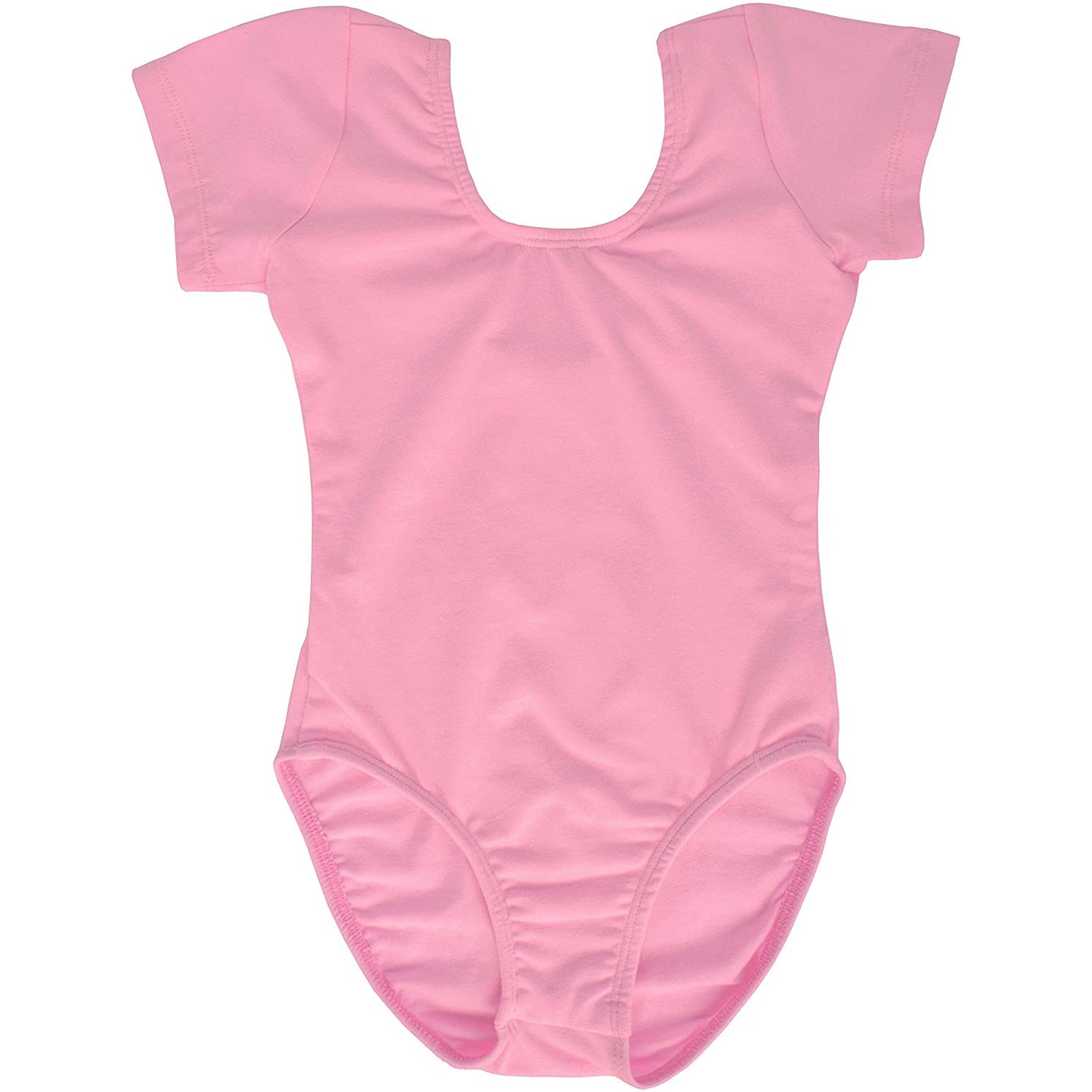 Dancina Short Sleeve Leotard for Toddlers & Girls in Pink