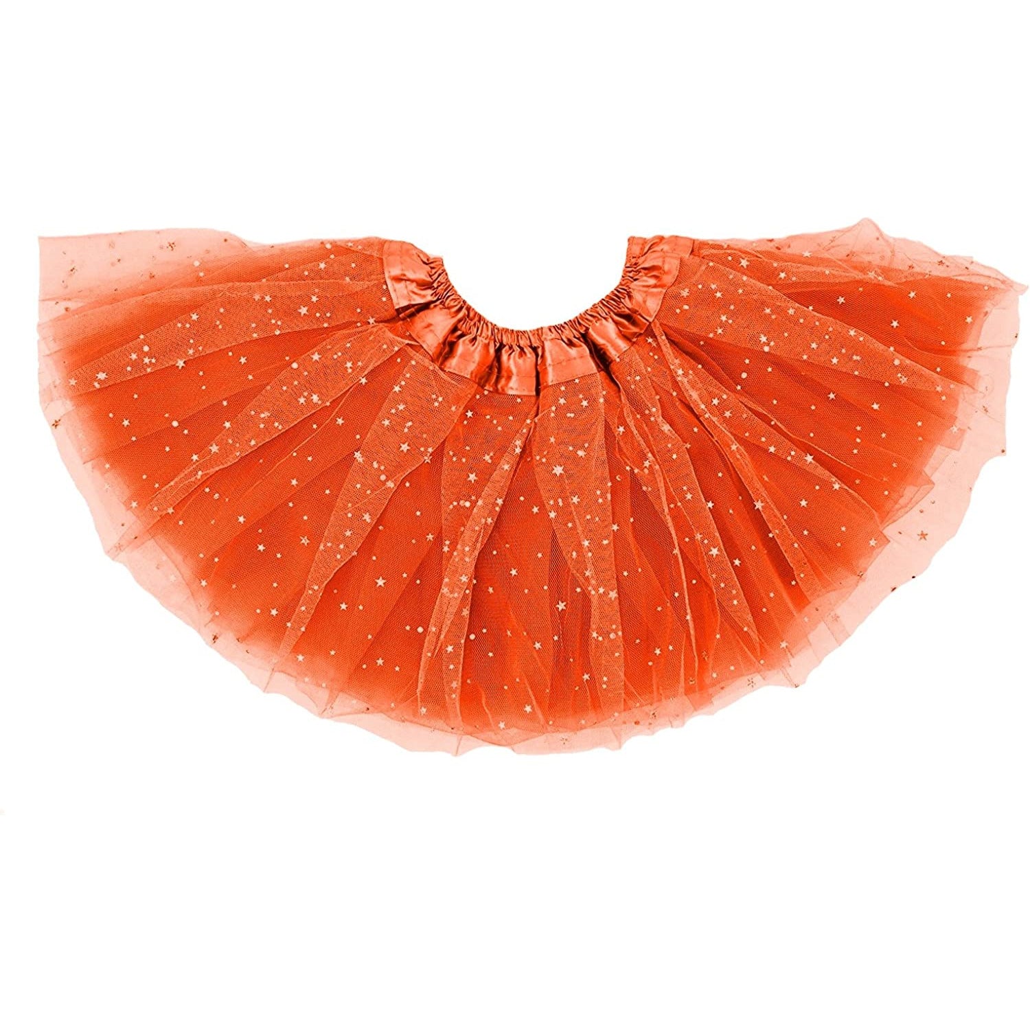 girl tutu skirt orange