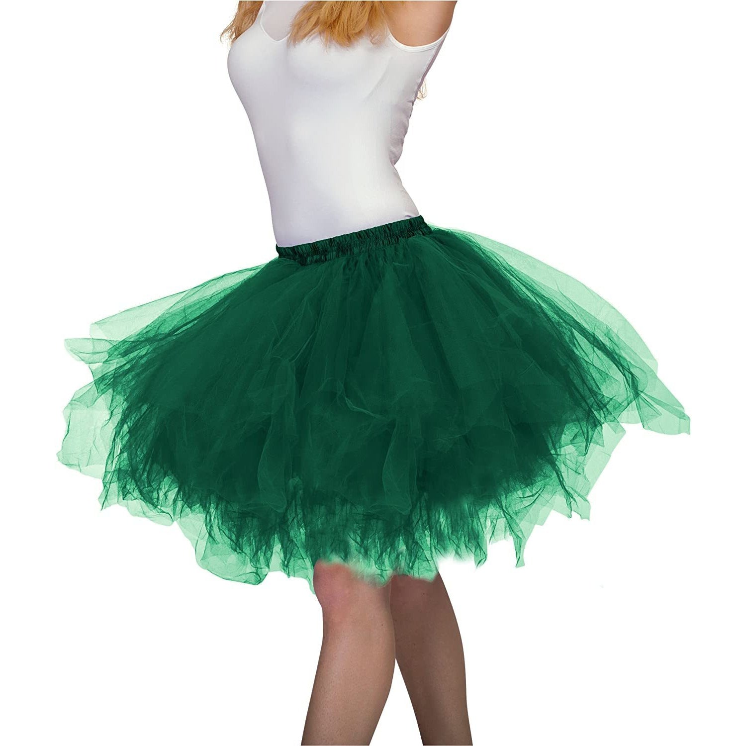 Tutu Skirt Plus Size Green