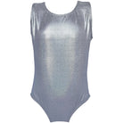 Gymnastics Leotards for Girls "Sparkle Silver"(Ages 3-12)